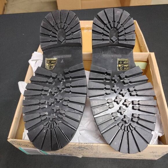 New Free People Mulberry Teagan Tassel Platform Lug Sole Loafers 7 - Picture 5 of 6